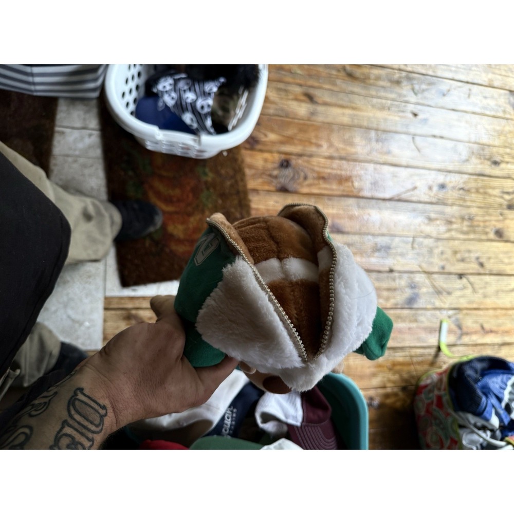 Vintage 1986 Emotions Mattel Gorilla Monkey Rugby Ball Soft Toy Six Nations - Picture 10 of 13